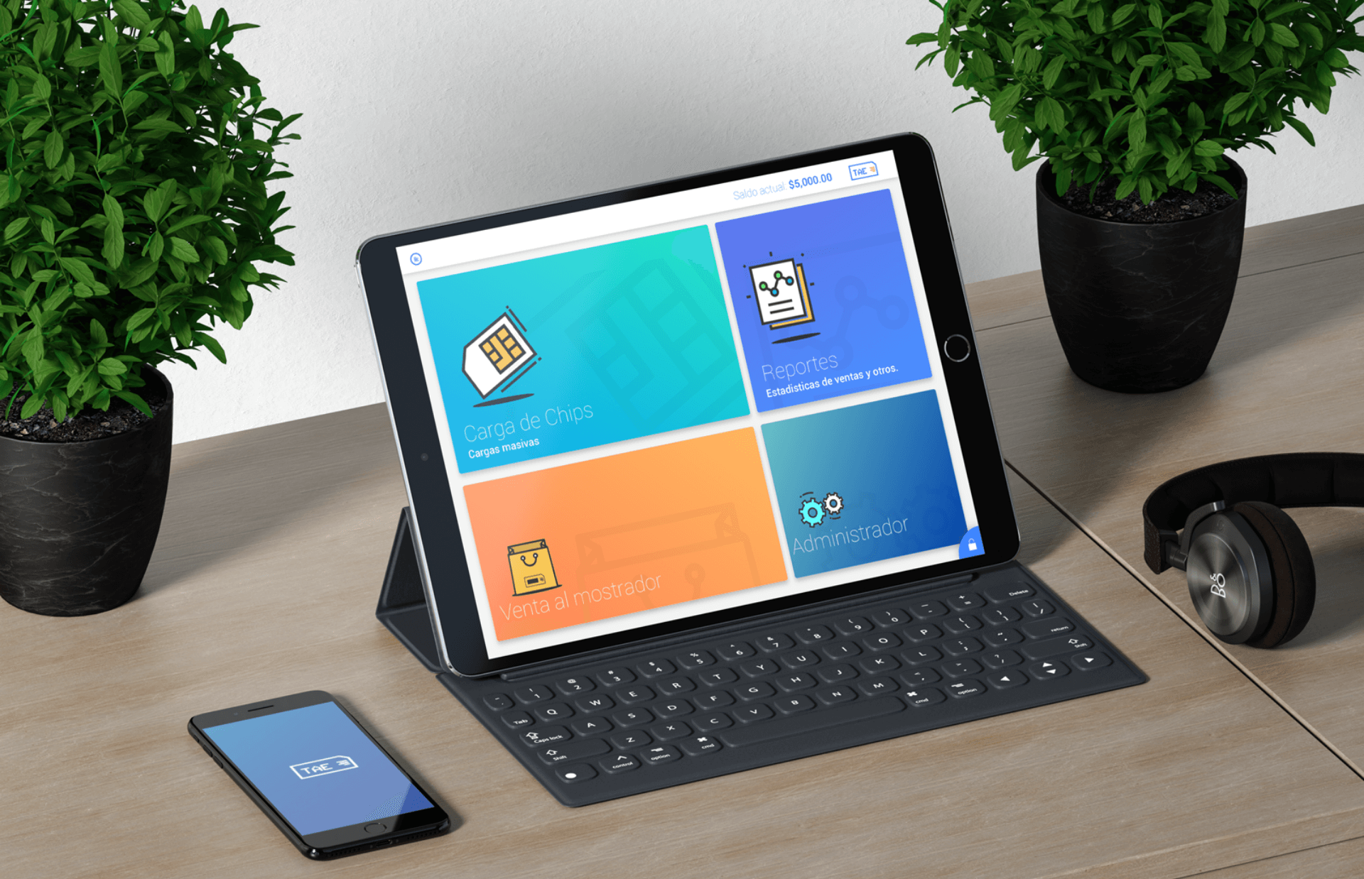 Tablet app — confirmation