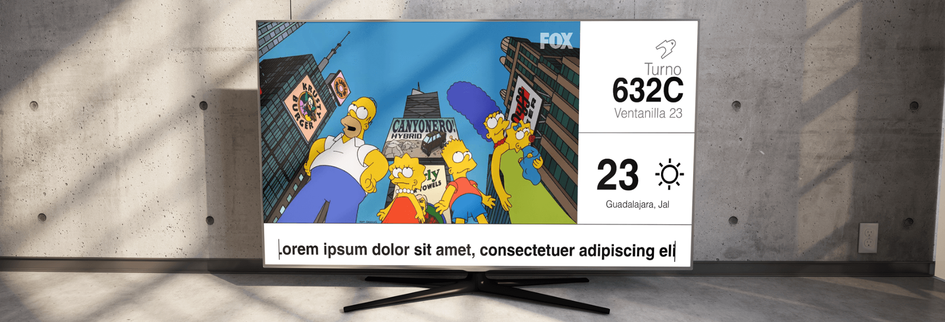 TV output preview